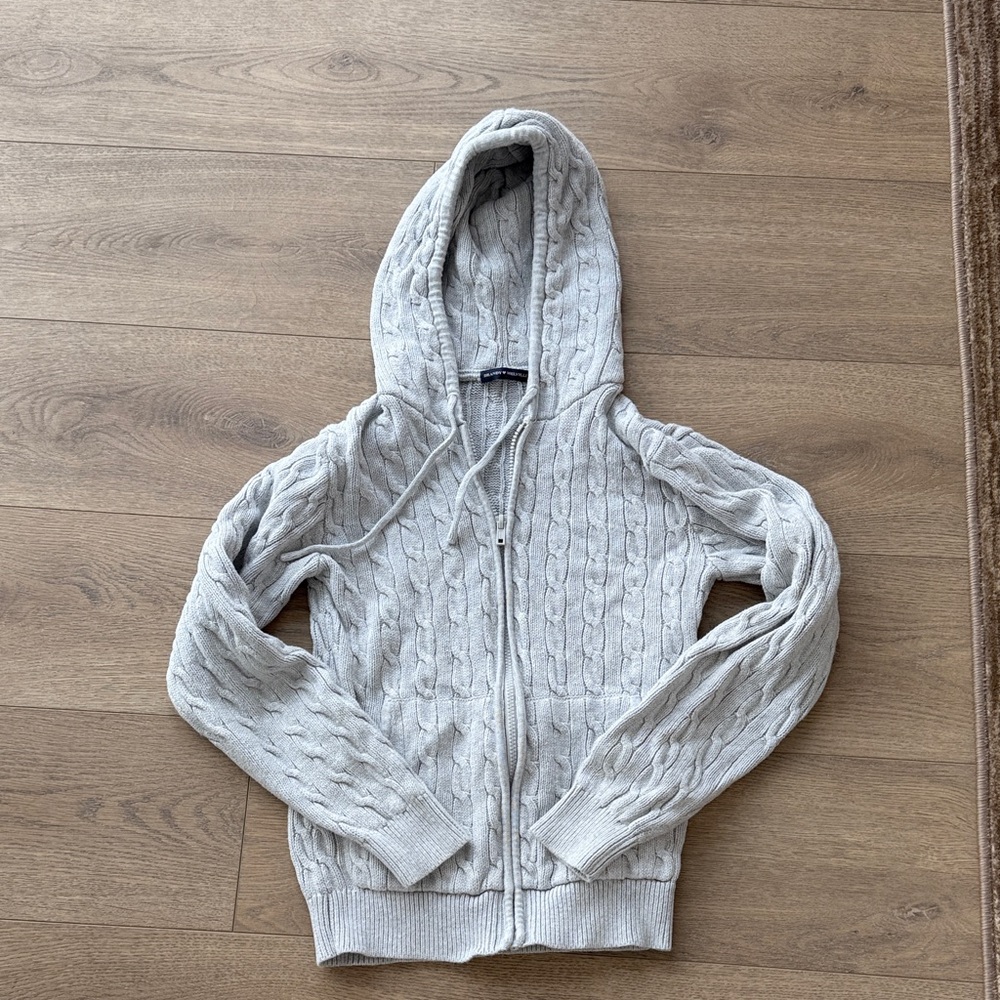 Brandy Mellville Grey Zip up